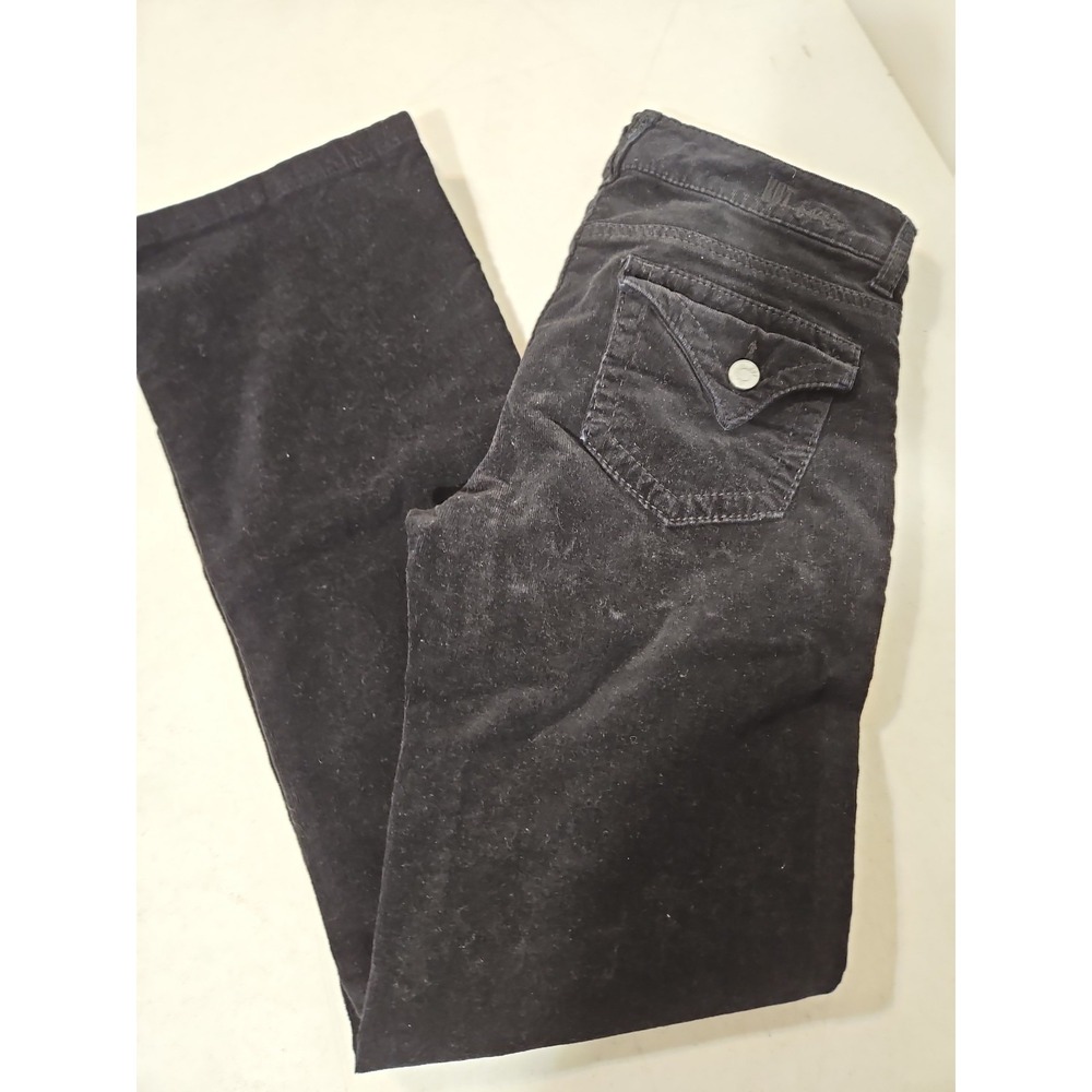 Kut from the Kloth Jeans Womens 4 Black Corduroy Bootcut Denim (306